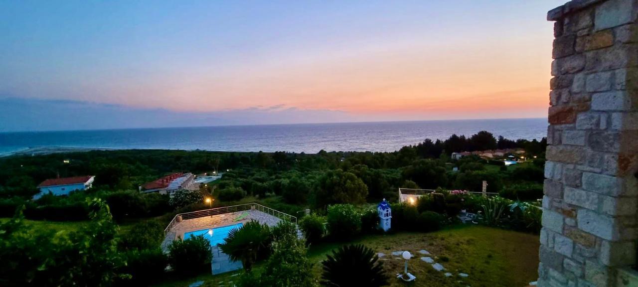 Villa Aegean Pearl Possidi Exterior foto